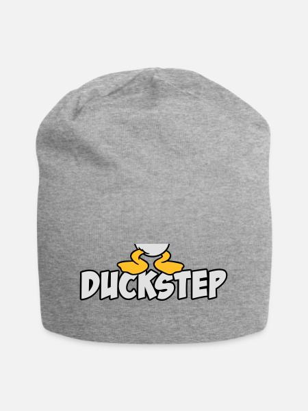 Duckstep - Jersey-Beanie - Grau meliert