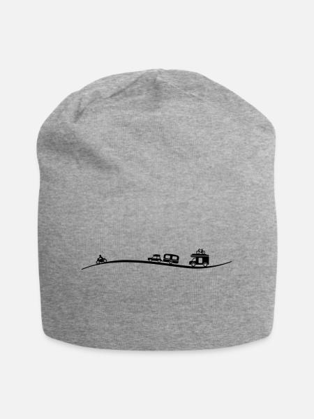 Reise Verkehr - Jersey-Beanie - Grau meliert