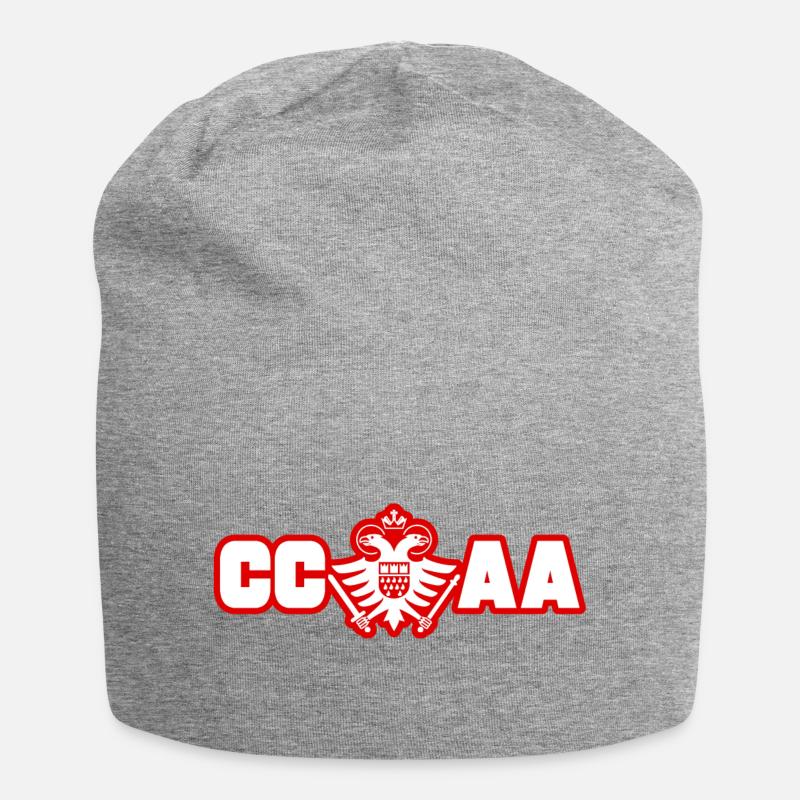 CCAA Cologne - Jersey-Beanie - Grau meliert