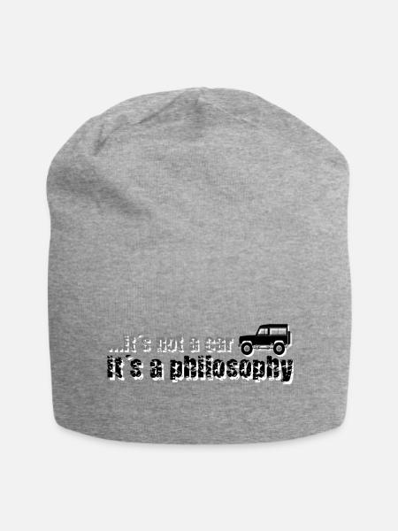 Philosophy Defender Land-Rover - Jersey-Beanie - Grau meliert