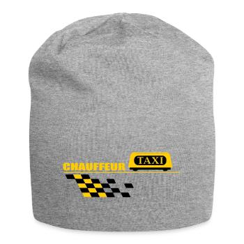Taxifahrer - Jersey-Beanie - Grau meliert - Vorne