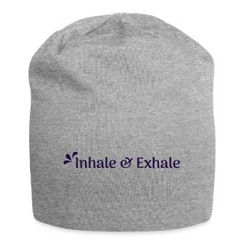 inhale&exhale - Jersey Beanie - heather grey - Front