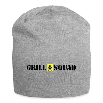 Grill Squad Grilling - Jersey Beanie - heather grey - Front