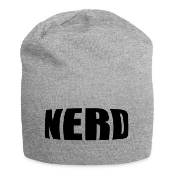 Nerd - Bonnet en jersey - gris chiné - Devant