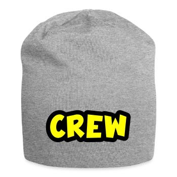 crew - Jersey Beanie - heather grey - Front