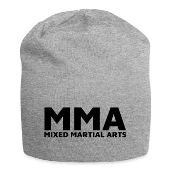 MMA - Jersey-Beanie - Grau meliert - Vorne