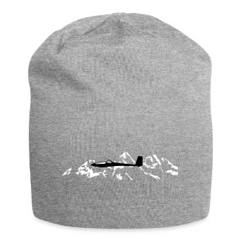 Pilote de planeur planeur volant pilote de planeur - Bonnet en jersey - gris chiné - Devant