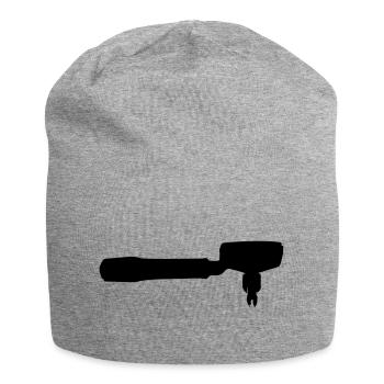 Hier sind die finalen Metadaten für dein minimalis - Jersey-Beanie - Grau meliert - Vorne