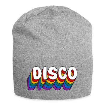 DISCO!!! - Jersey Beanie - heather grey - Front