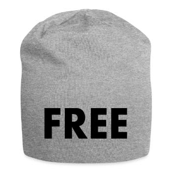 Free - Jersey Beanie - heather grey - Front