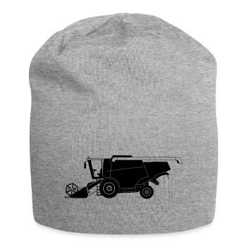 Combiner Combiner Abat-jour Logo - Bonnet en jersey - gris chiné - Devant