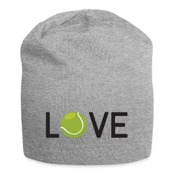Tennis-Liebhaber - Jersey-Beanie - Grau meliert - Vorne