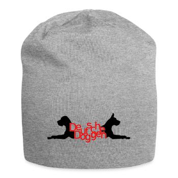 Deutsche Doggen - T / P - Jersey-Beanie - Grau meliert - Vorne