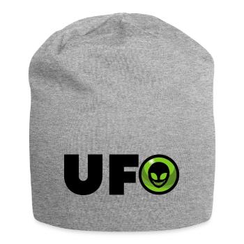 Alien Alien-Logo - Jersey-Beanie - Grau meliert - Vorne