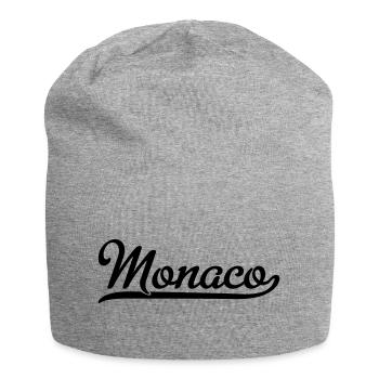 Monaco - Bonnet en jersey - gris chiné - Devant