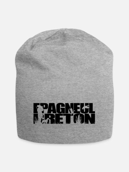 EPAGNEUL BRETON Jagdhund Jagdhunde Wilsigns - Jersey-Beanie - Grau meliert