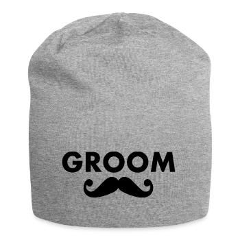 Groom - Jersey Beanie - heather grey - Front