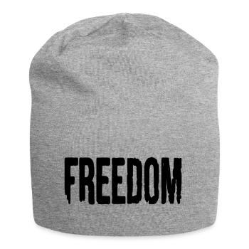 Freedom - Jersey Beanie - heather grey - Front