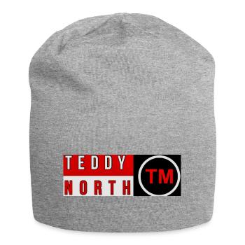 Teddy North Brand Logo - Jersey Beanie - heather grey - Front