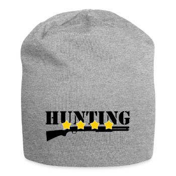 Chasse - Chasseur - Bonnet en jersey - gris chiné - Devant