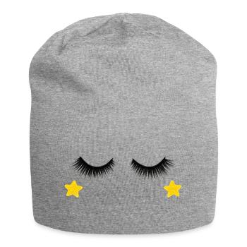 Conception des cils - Bonnet en jersey - gris chiné - Devant