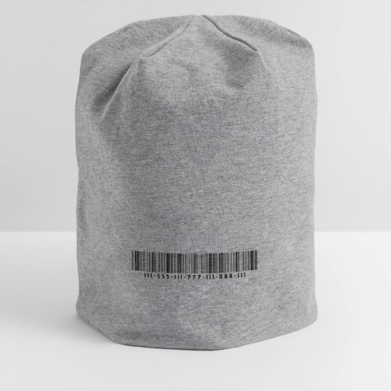 Barcode bar code strip codes Jersey Beanie