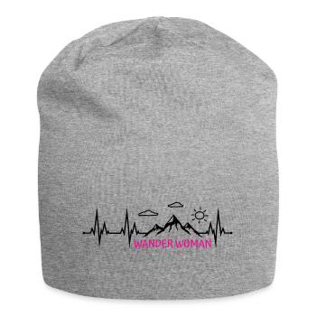 Wander Woman Wanderwoman - Jersey-Beanie - Grau meliert - Vorne