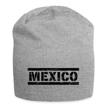 Mexique - Bonnet en jersey - gris chiné - Devant