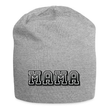 MOM - Jersey Beanie - heather grey - Front