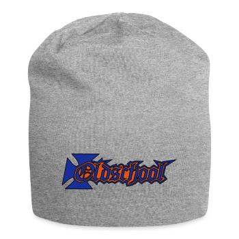 Old School - style - cool - Jersey-Beanie - Grau meliert - Vorne