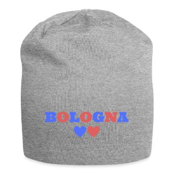 Bologna Italy - Jersey Beanie - heather grey - Front
