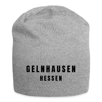 Gelnhausen, Hesse - Bonnet en jersey - gris chiné - Devant