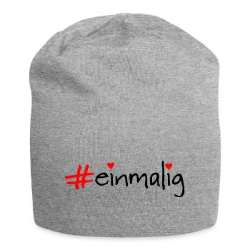 Unique - Bonnet en jersey - gris chiné - Devant
