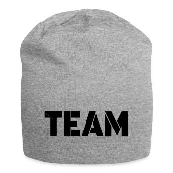 Team - Jersey Beanie - heather grey - Front