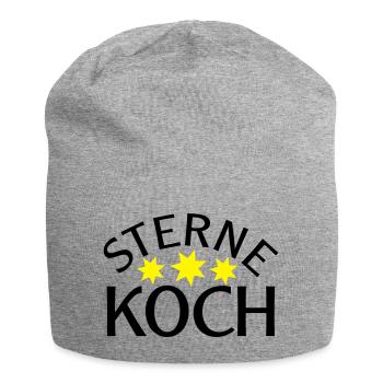 Sternekoch - Jersey-Beanie - Grau meliert - Vorne