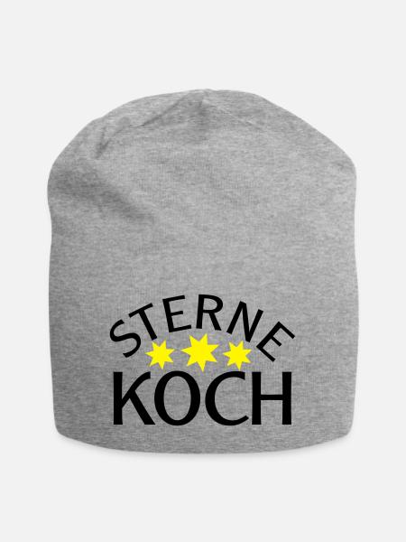 Sternekoch - Jersey-Beanie - Grau meliert