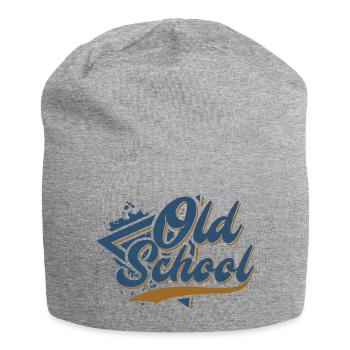Old School - Jersey-Beanie - Grau meliert - Vorne