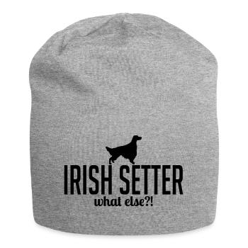 IRISH SETTER what else - Jersey-Beanie - Grau meliert - Vorne