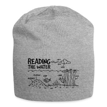 LECTURE DE L'EAU - Bonnet en jersey - gris chiné - Devant