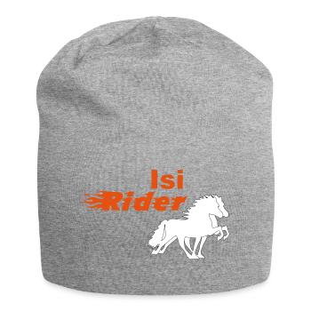 Isi Rider - Bonnet en jersey - gris chiné - Devant