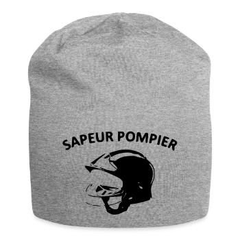 fire fighter - Jersey Beanie - heather grey - Front
