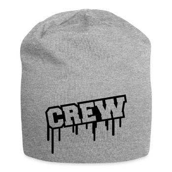 crew_designc1 - Bonnet en jersey - gris chiné - Devant