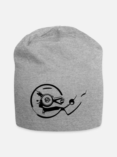 Balance 2824 with balance cock - Jersey Beanie - heather grey