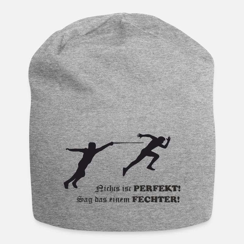 L'escrime est parfaite - Bonnet en jersey - gris chiné