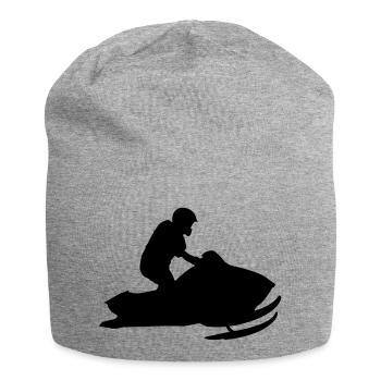 snowmobile - Jersey Beanie - heather grey - Front
