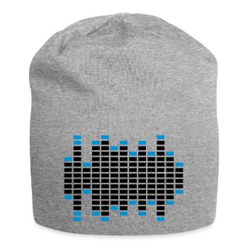 Music Sound Logo - Jersey-Beanie - Grau meliert - Vorne