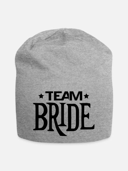 team_bride_se1 - Jersey-Beanie - Grau meliert