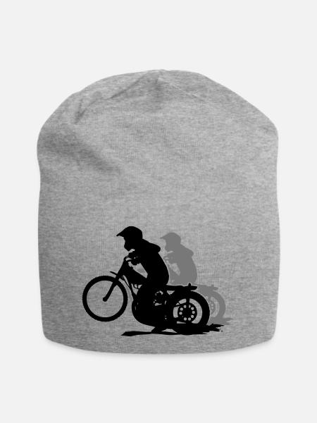 Speedway - Jersey-Beanie - Grau meliert