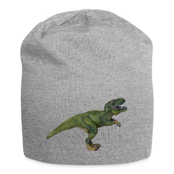 Tom T-Rex - Jersey Beanie - heather grey - Front