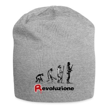 Revoluzione - Bonnet en jersey - gris chiné - Devant